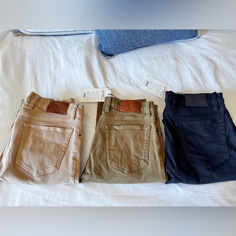 Tecovas five pocket pants - 3 pairs